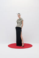 Asymmetric Long Dress