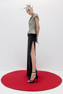 Asymmetric Long Dress
