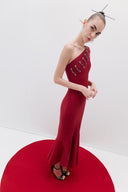 Asymmetric Midi Dress