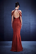 Backless Lace Dress