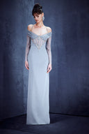 Corseted Maxi Dress
