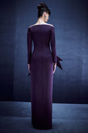 Bateau Neckline Dress