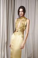 Halter Neck Maxi Dress