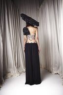 Embroided One Shoulder Top