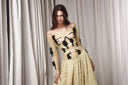 Pleated Dress With Flower Detail