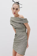 One Off Shoulder Mini Dress