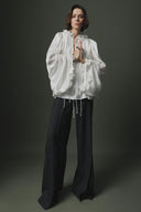 White Oversize Blouse