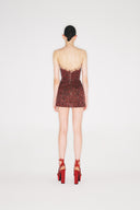 Hand Embroidered Mini Dress