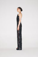 Strapless Embroidered Dress