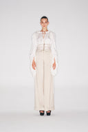 Beige Corset Pants