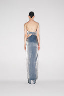 V-Neck Cut-Out Maxi Dress