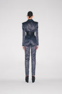 Wide Belted Suit