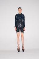 Vegan Leather Shorts