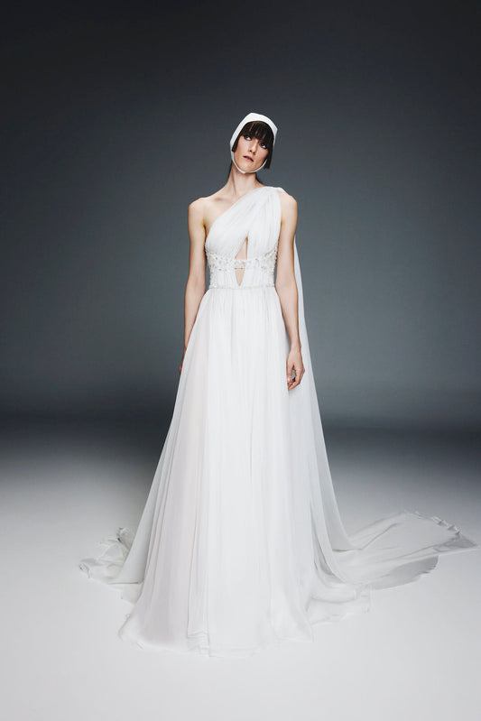 A-line Chiffon Bridal