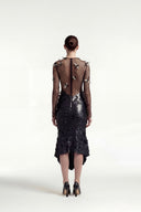 Sequin Midi Skirt