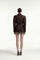 Emroidered Fitted Jacket