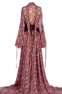 Lace Corset Chiffon Dress