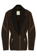 Emroidered Fitted Jacket