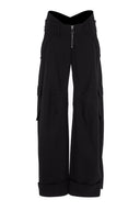 Low-Rise Baggy Trousers