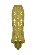 Sequin Midi Skirt