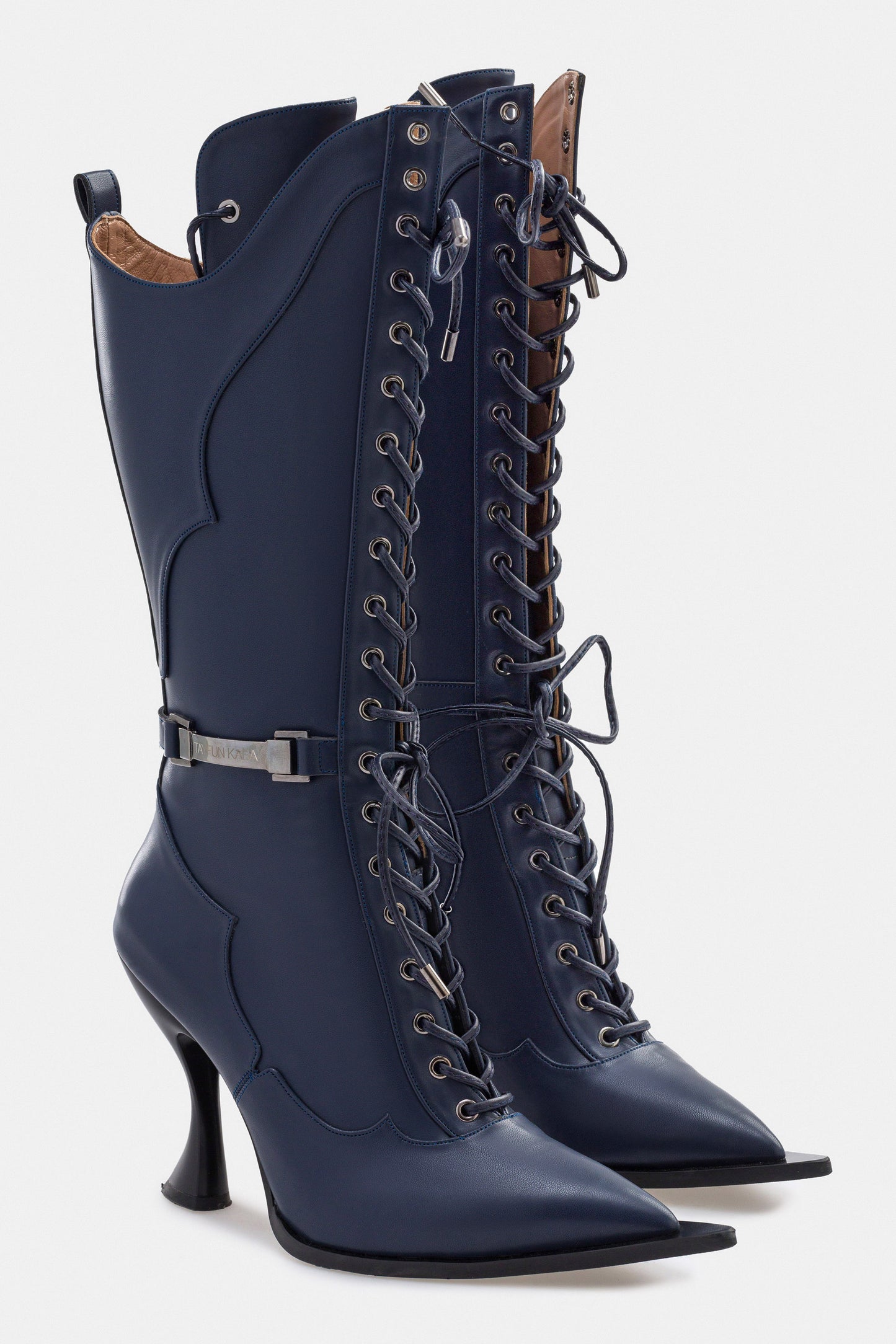 Navy Blue Boots