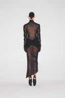 Gloved Midi Dress